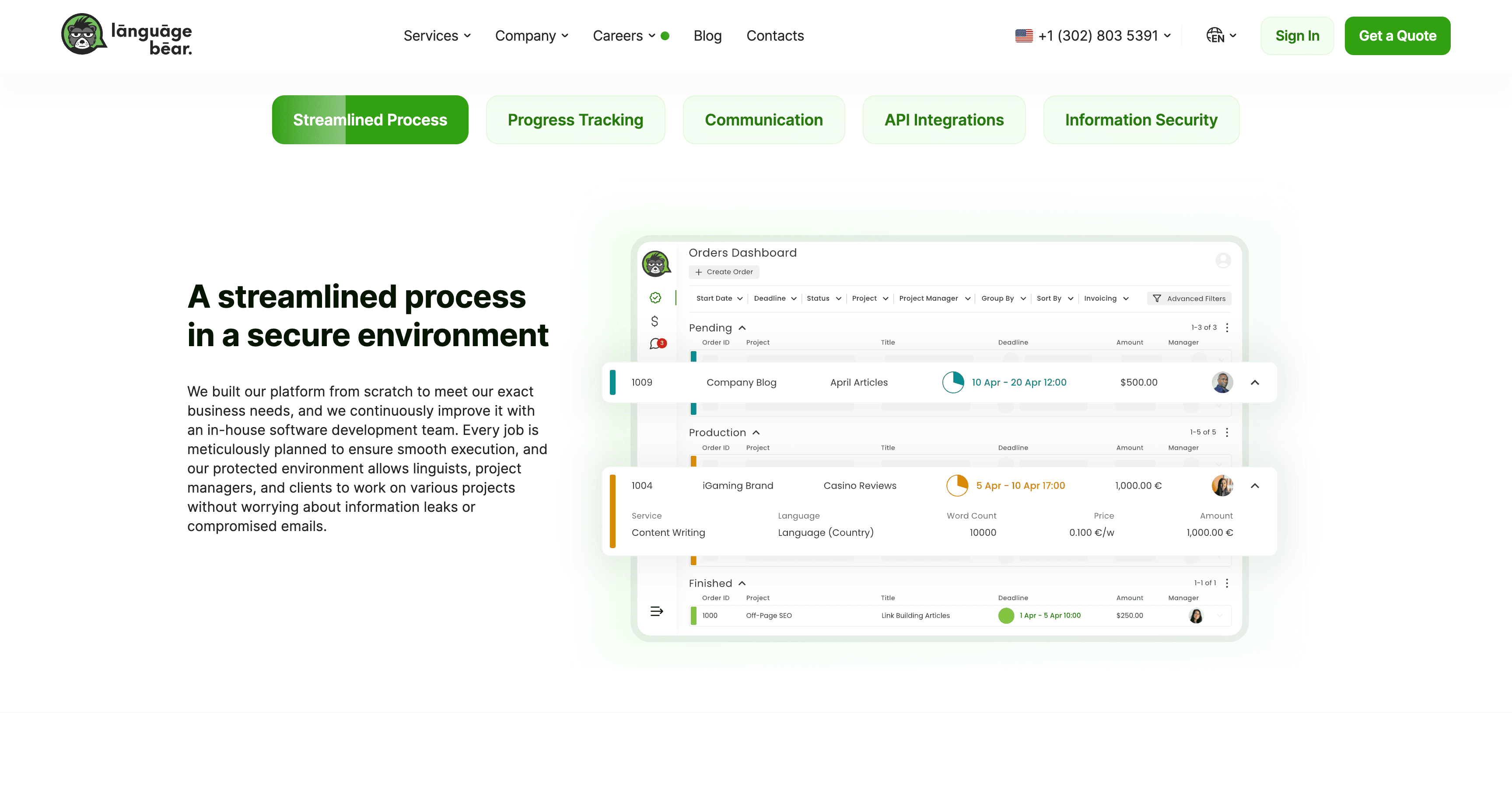 Language Bear Design